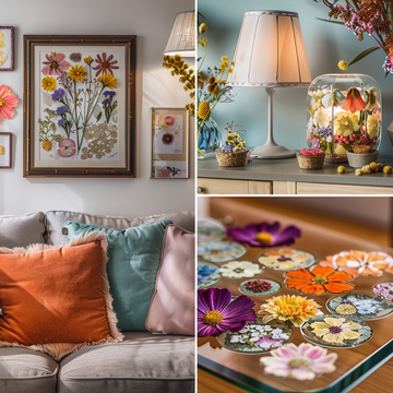 Creative Ways to Use Pressed Flowers in Home Decor: Beyond Bookmarks