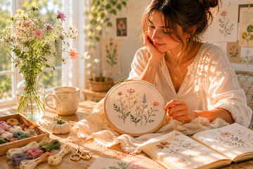 How to Know When an Embroidery Piece Is Finished