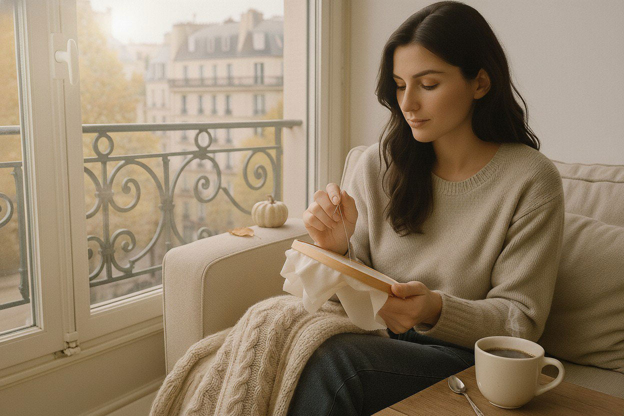 Mindful Stitches for Long November Nights