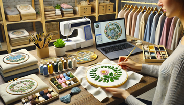 From Hobby to Business: How to Sell Your Embroidered Creations