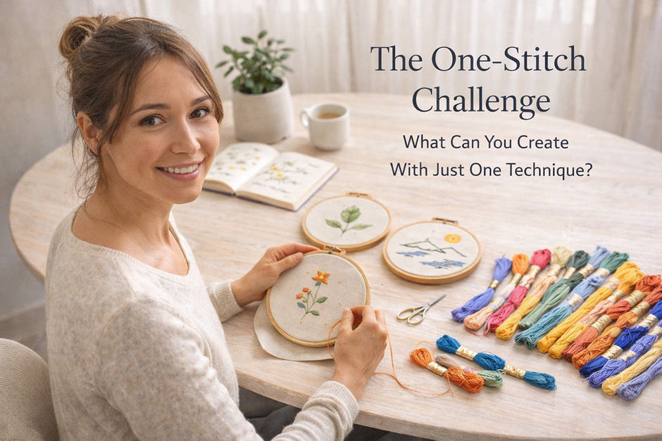 The One-Stitch Challenge: What Can You Create With Just One Technique