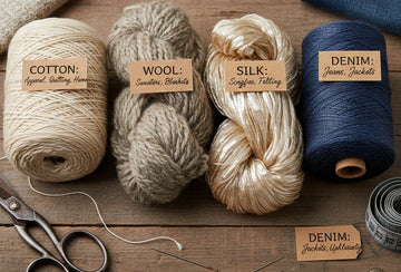 Understanding Thread Types: Cotton, Wool, Silk, and When to Use Each