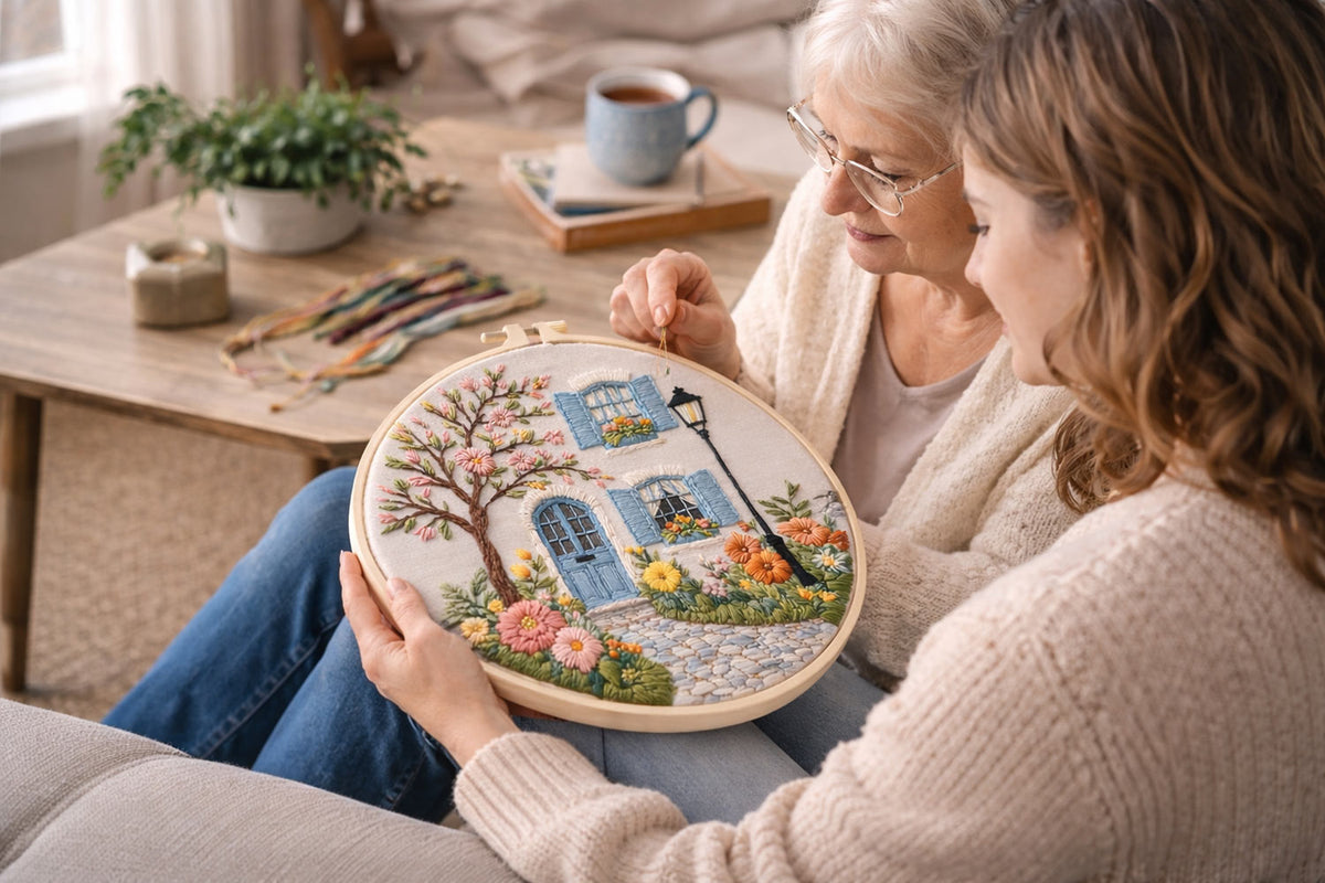 What’s the Difference Between Embroidery, Crewel, and Needlepoint
