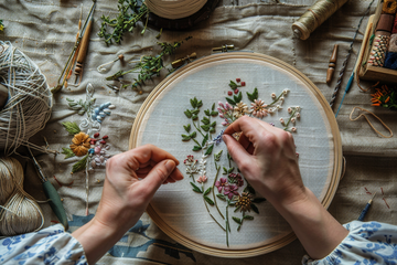 Embroidery on Different Fabrics: Tips for Working with Linen, Cotton, and More