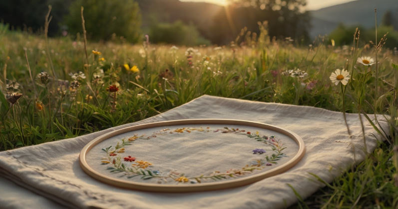 Embroidery Prompts for Self-Care: A 7-Day Mindful Stitching Journal