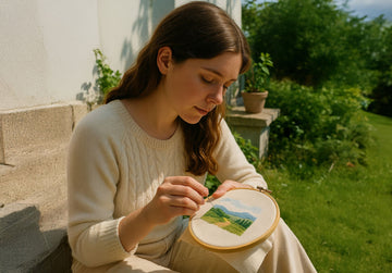 Beyond Pretty Stitches: What Embroidery Teaches About Structure, Focus, and Design Thinking