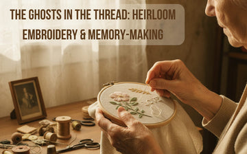 The Ghosts in the Thread: Heirloom Embroidery & Memory-Making